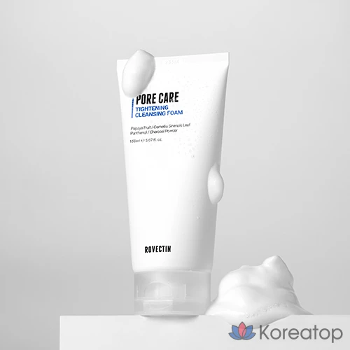 Очищающая пенка для сужения пор Rovectin, 150 мл, 1 шт.