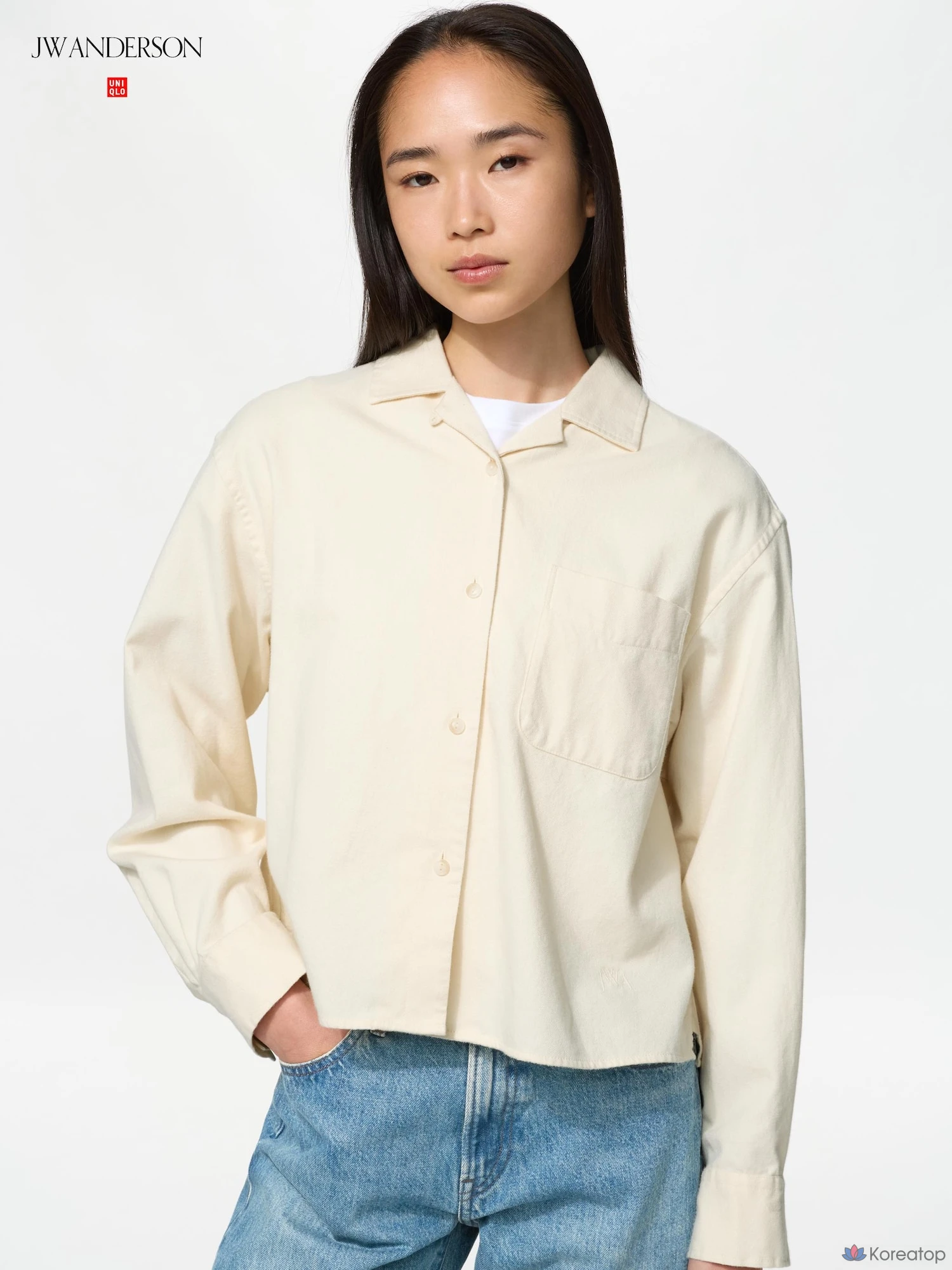 Рубашка Uniqlo Flannel Boxy Shirt