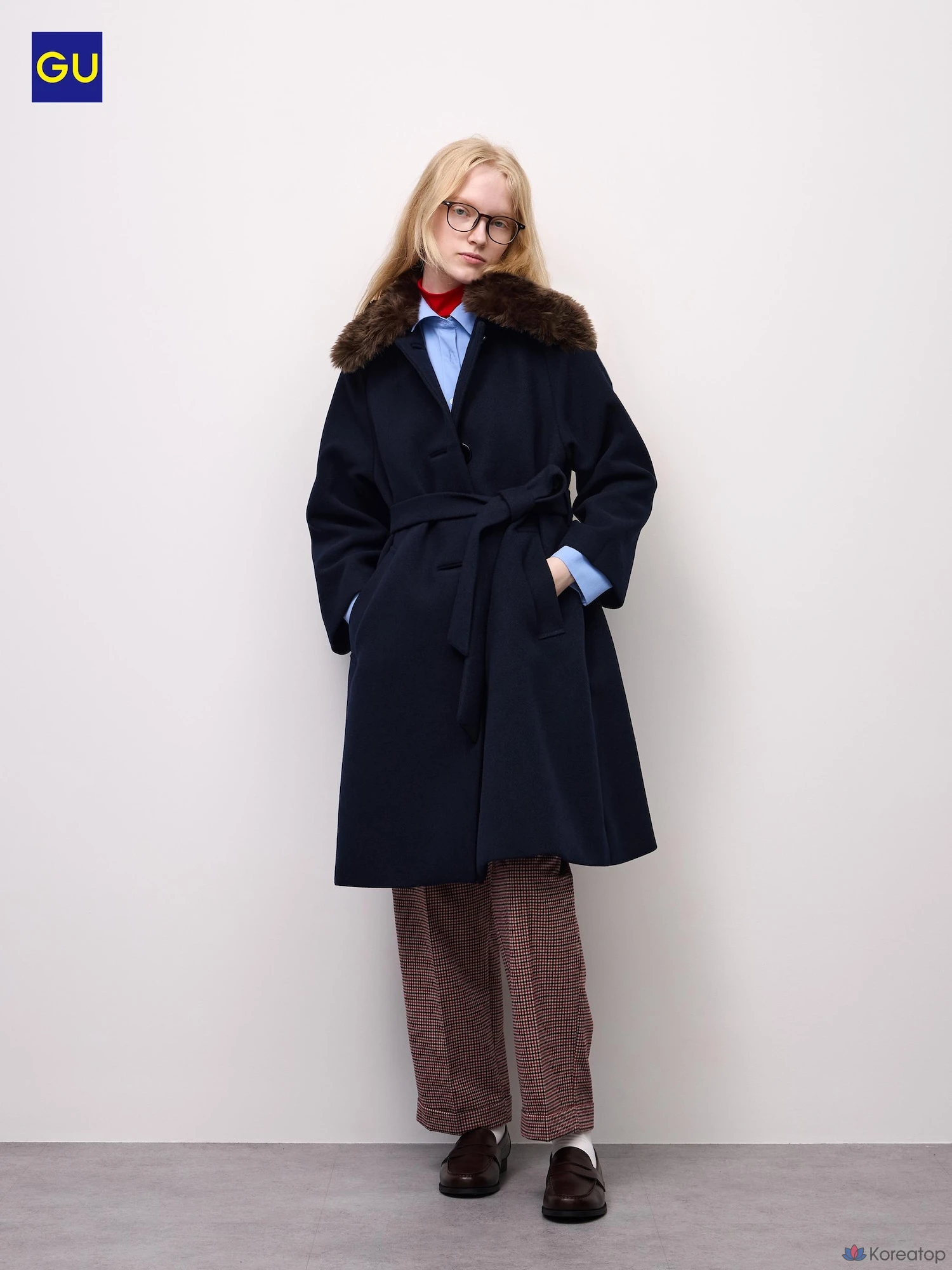 Пальто Uniqlo Belted A-Line Long Coat