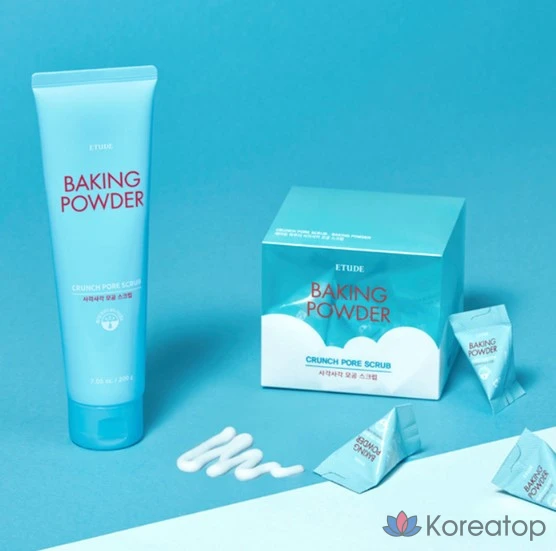 Скраб для лица Etude House Baking Powder Square Pore Scrub, 200 г, 1 упаковка