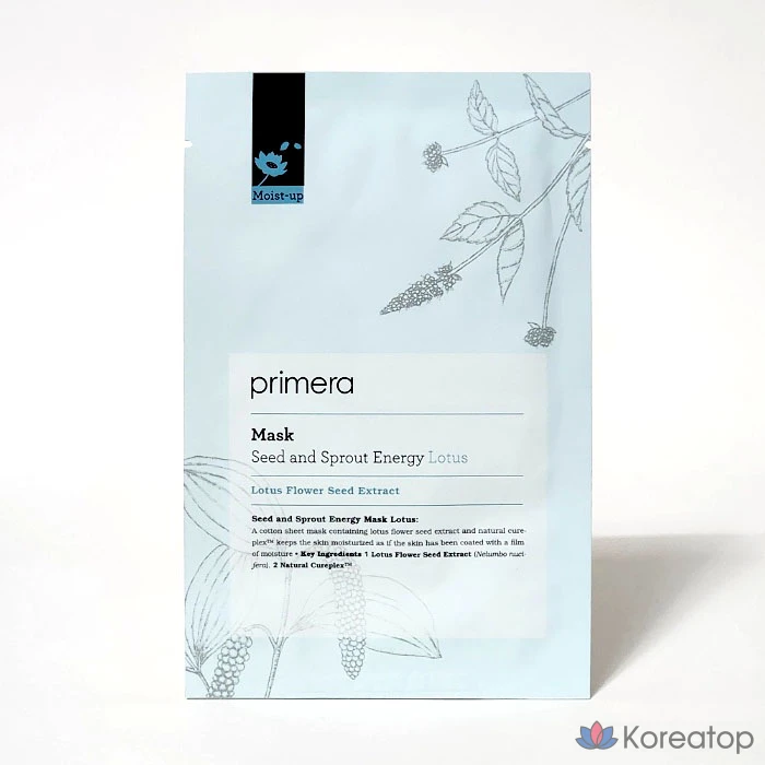 Энергетическая маска PRIMERA S&S Lotus, 1 упаковка, 10 штук