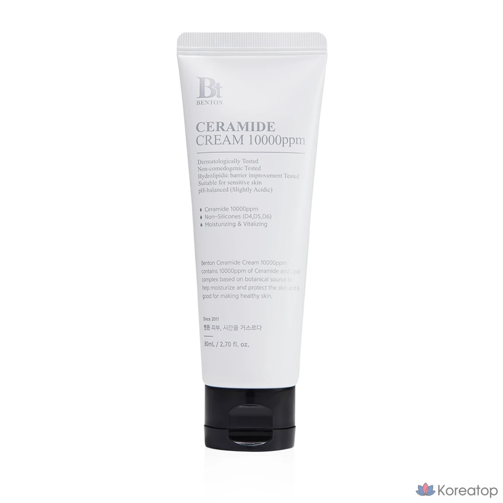 Benton Успокаивающий керамидный крем для кожи, 1 шт., 80 мл