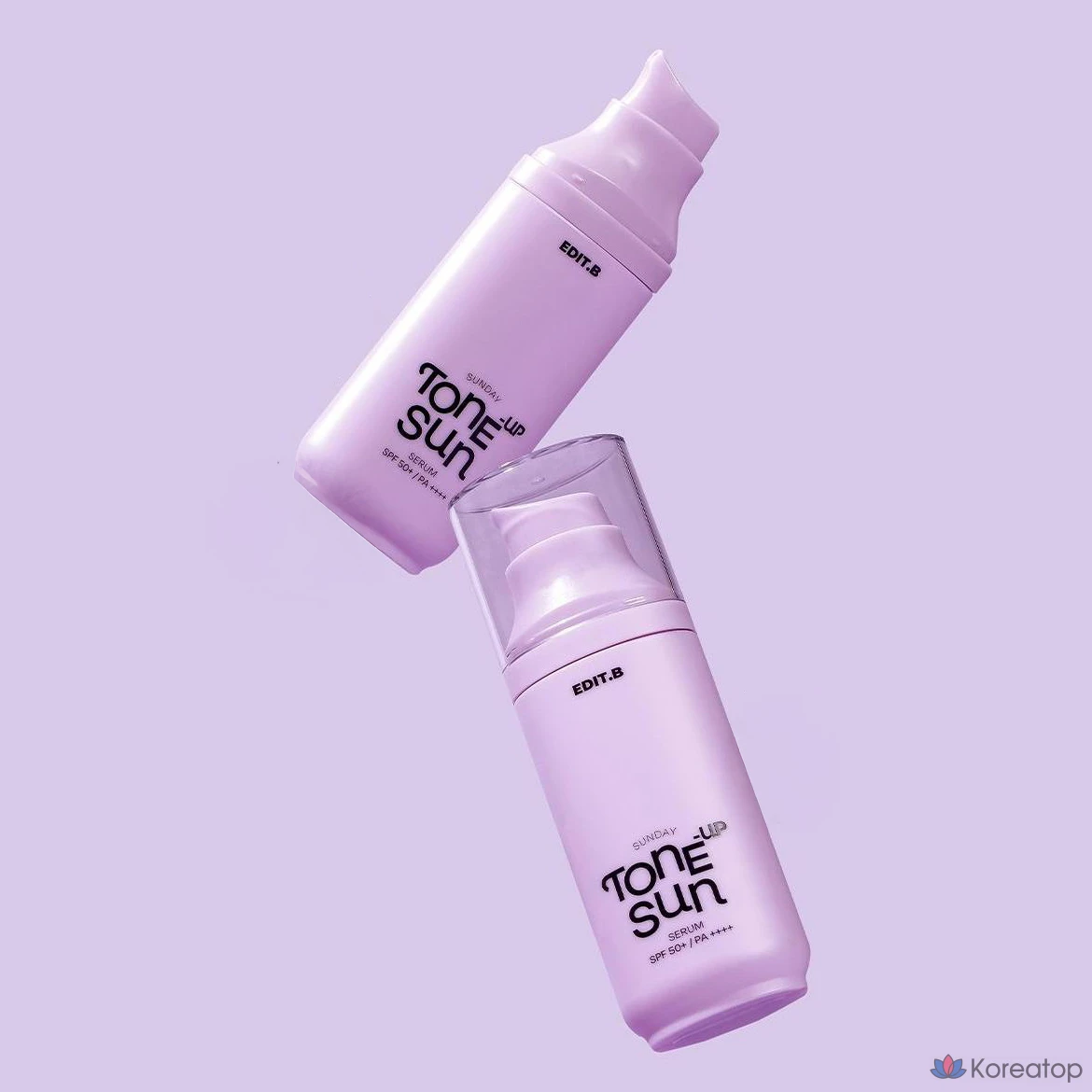 Солнцезащитная сыворотка EditB Sunday Tone-Up SPF50+ PA++++, 55 мл, 1 шт., фото 9