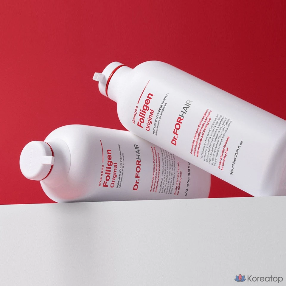 Шампунь Dr. For Hair Foligen, 500 мл, 1 флакон., фото 7
