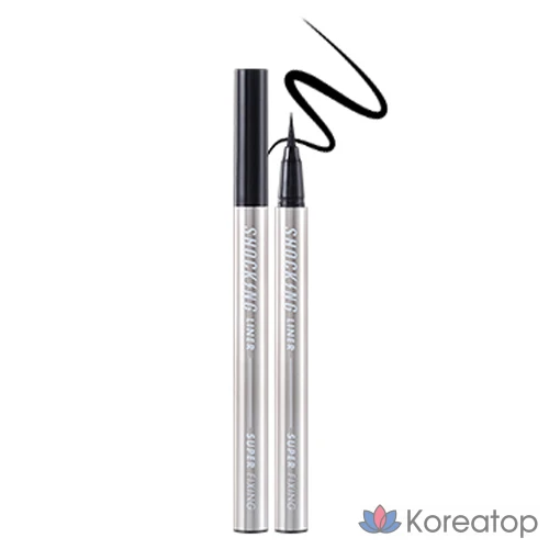 Подводка для глаз Tony Moly The Shocking Vegan Liner Super Fixing, 01BLACK, 1 шт.