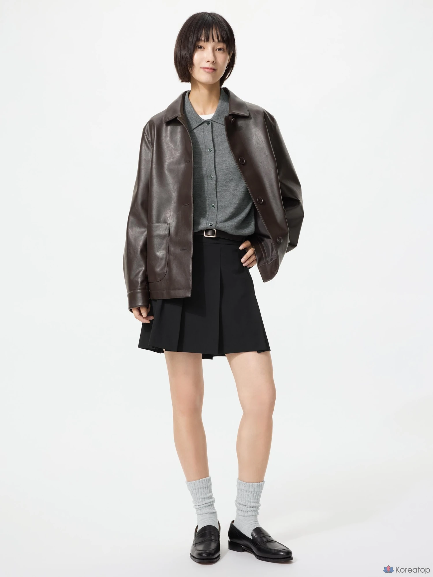 Носки Uniqlo Slouch Socks, 3 пары.