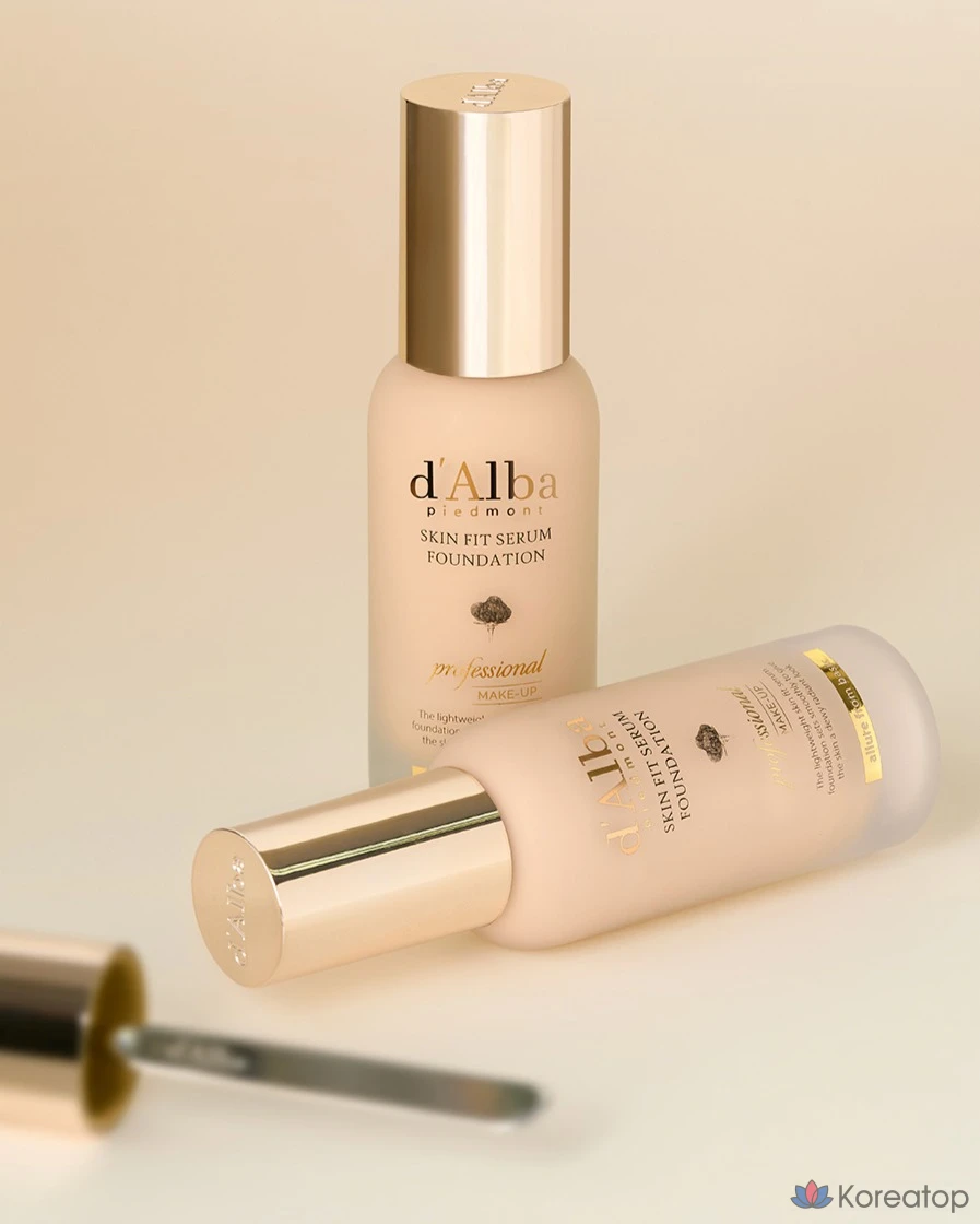 Тональный крем-спатул D'alba Skin Fit Serum Foundation, 40 мл, № 19, 1 шт.