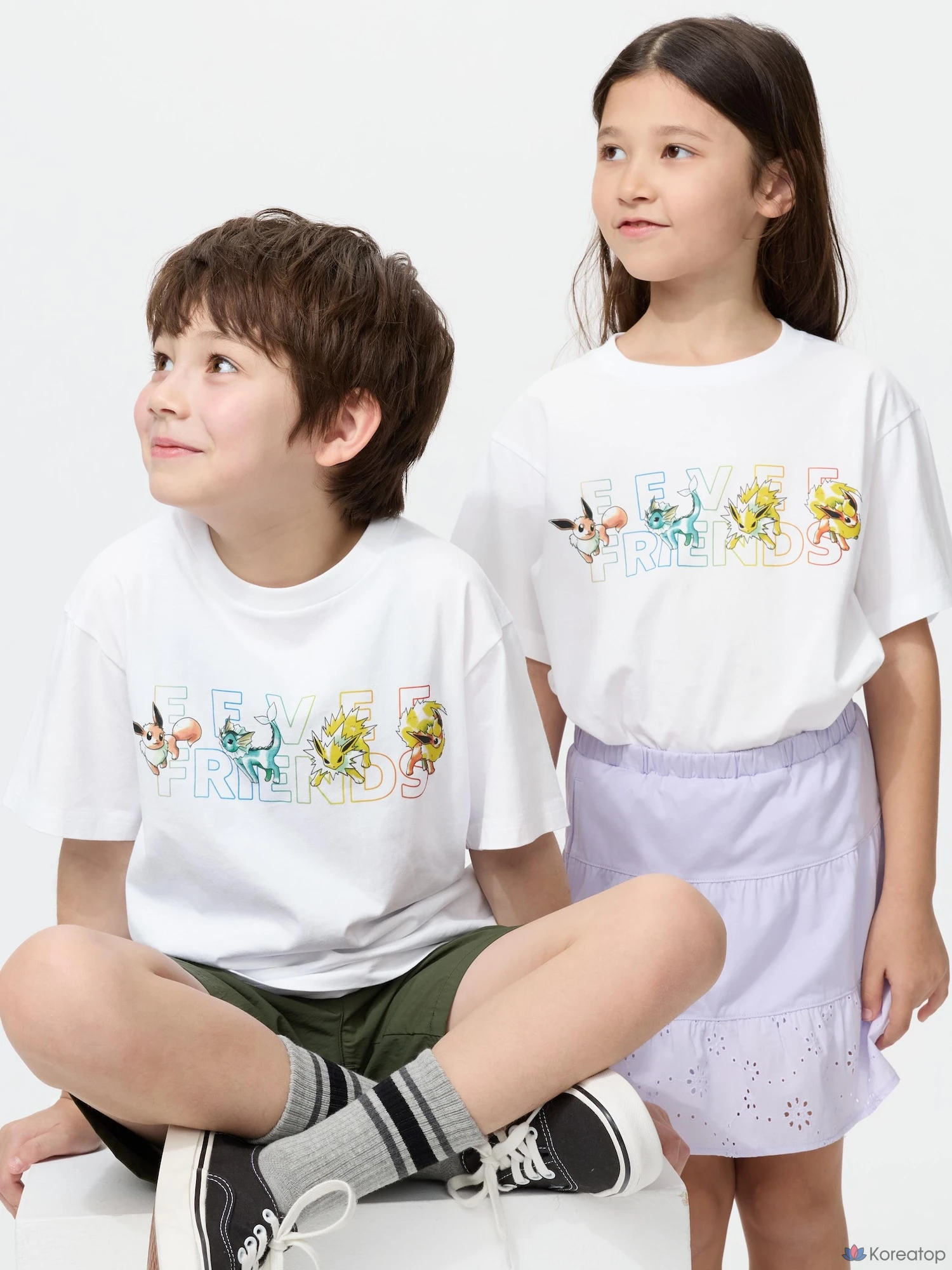 Футболка детская Uniqlo Pokémon UT (Graphic T), черный