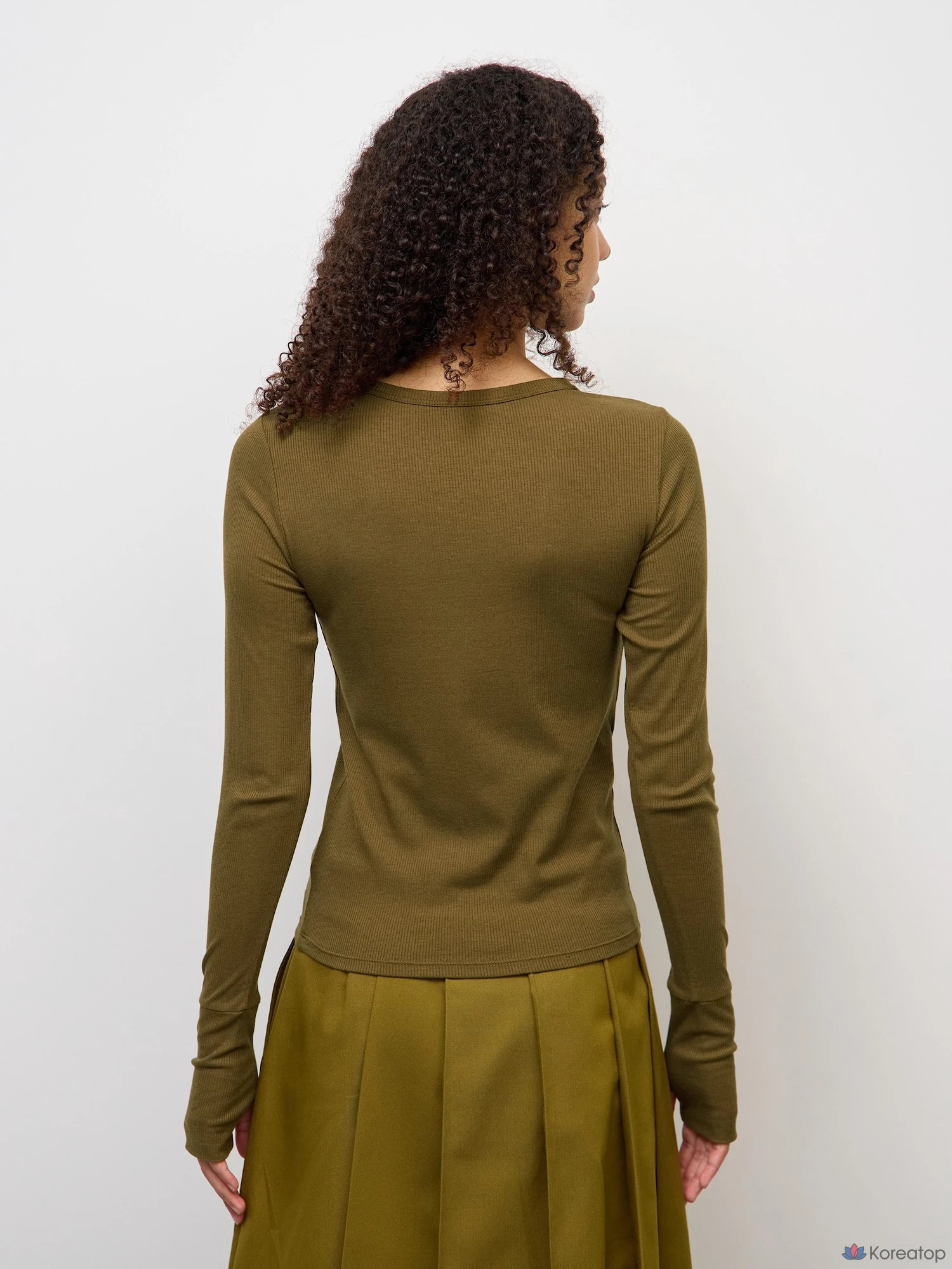 Футболка Uniqlo Warm Rib Crew Neck T-Shirt