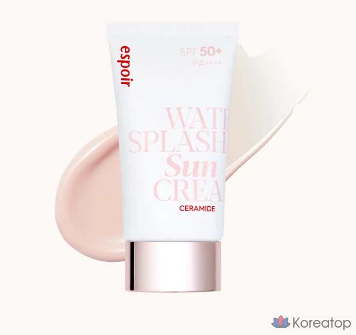 Солнцезащитный крем Espoir Water Splash Ceramide Sunscreen SPF50+ PA++++ 60 мл + 30 мл, 1 шт.