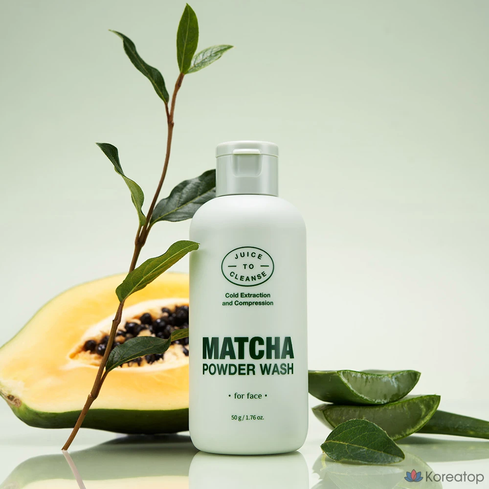 Очищающая пудра для лица Juice To Cleanse Matcha Powder Wash, 1 шт., 50 г