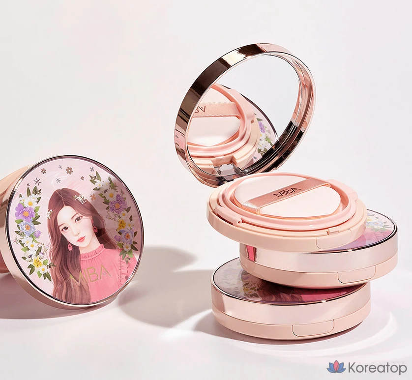 Набор Miba Wang Cushion Season 2, большой объем 25 г + сменный блок 25 г, для успокоения кожи, 1 шт., фото 8