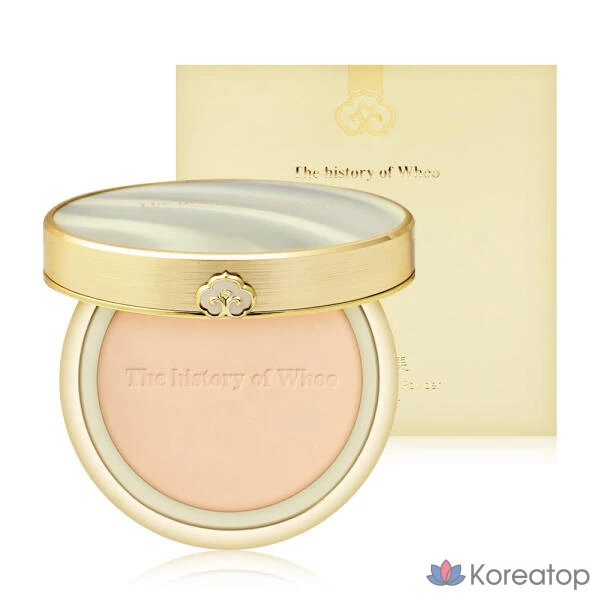 Artbox/The Who The Who Gongjinhyang Mi Luxury Glow Pressed Powder (№ 1), 1 шт., 13 г