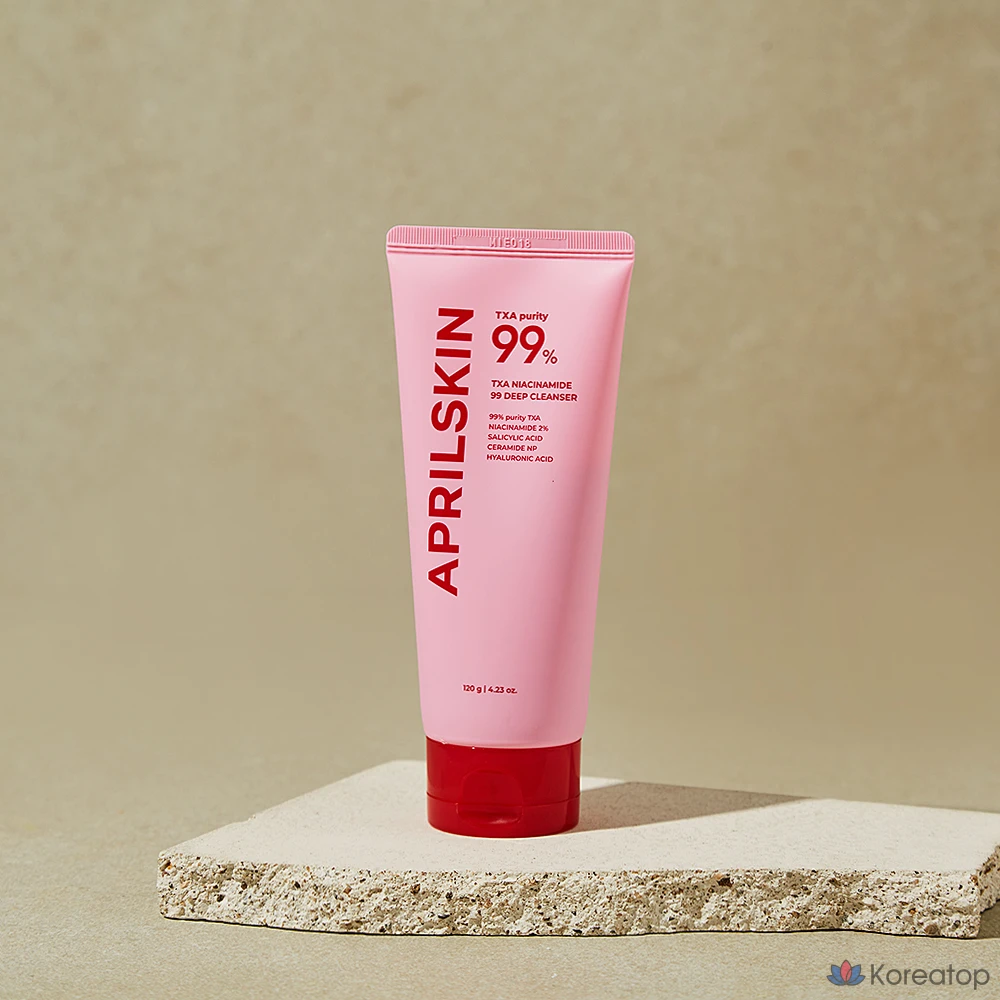 April Skin TXA Niacinamide Toning Shot 99 Deep Cleanser, 1 шт., 120 г