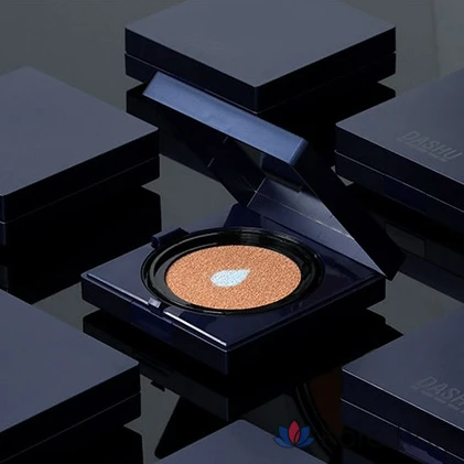 Набор DASHU Men's Aqua Matte BB Cushion Foundation 15 г + сменный блок 15 г, оттенок Deep Beige, 1 шт.