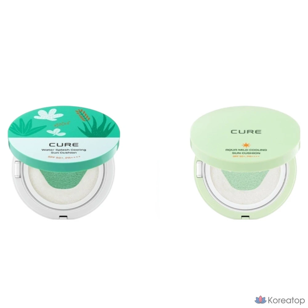 Солнцезащитный крем-кушон KIM JEONG MOON Aloe La Sense Loe Cure Aqua Mild Cooling Sun Cushion SPF50+ PA++++, 25 г, 1 шт.