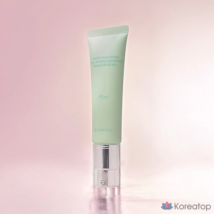 Крем Klavuu White Pearlsation Ideal Actress Backstage Cream, оттенок 03 Mint, 30 мл, 1 шт., фото 3