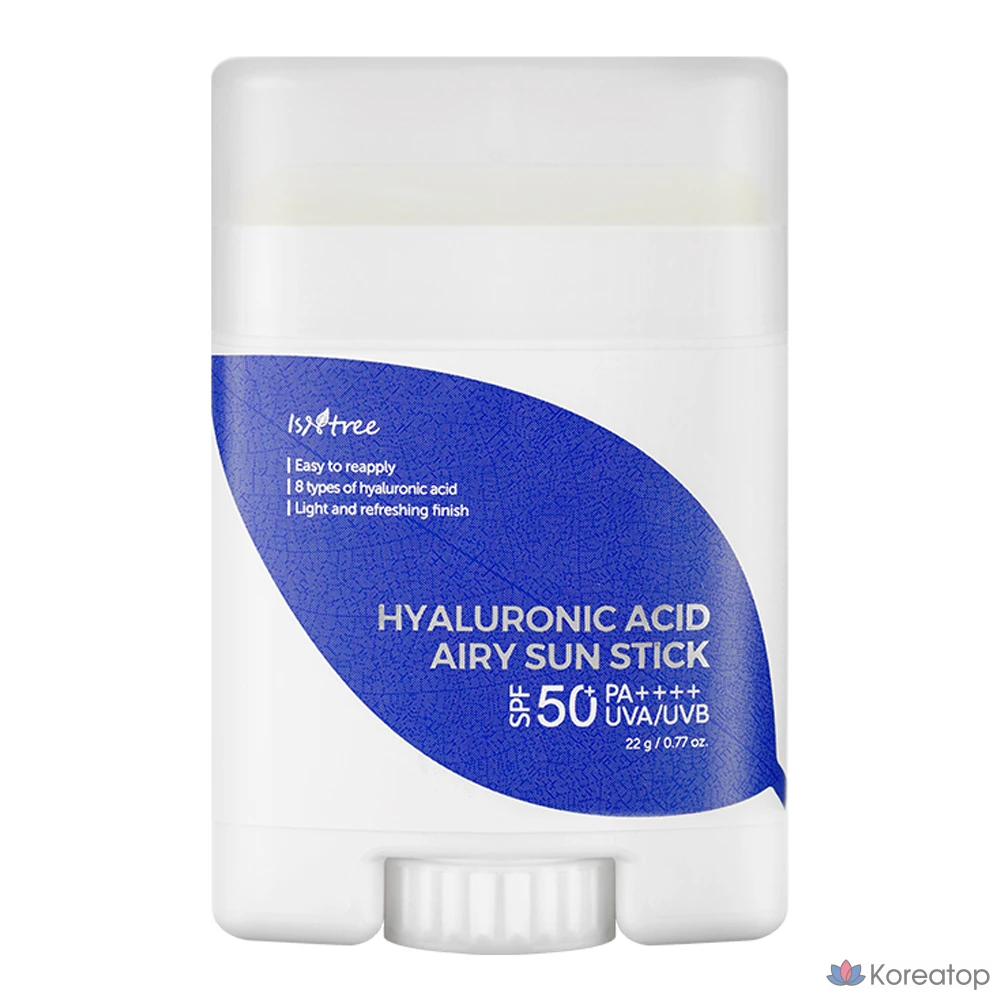 Солнцезащитный стик Isntree с гиалуроновой кислотой, SPF50+ PA++++, 22 г, 1 шт.
