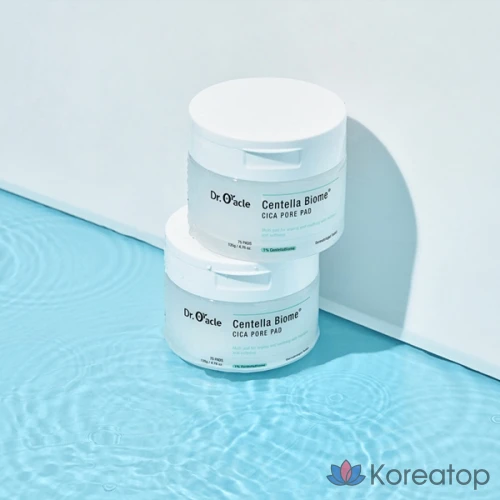 Dr. Oracle Centella Biome Cica подушечки, 135 г, 1 упаковка, 75 листов.