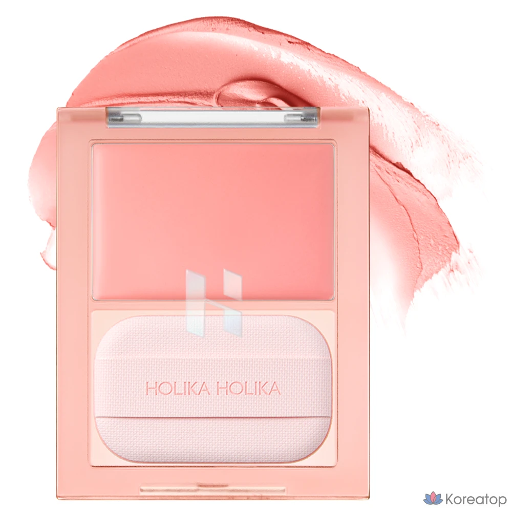 Тонированные молочные румяна Holika Holika, 5 г, персиковый оттенок, 1 шт.
