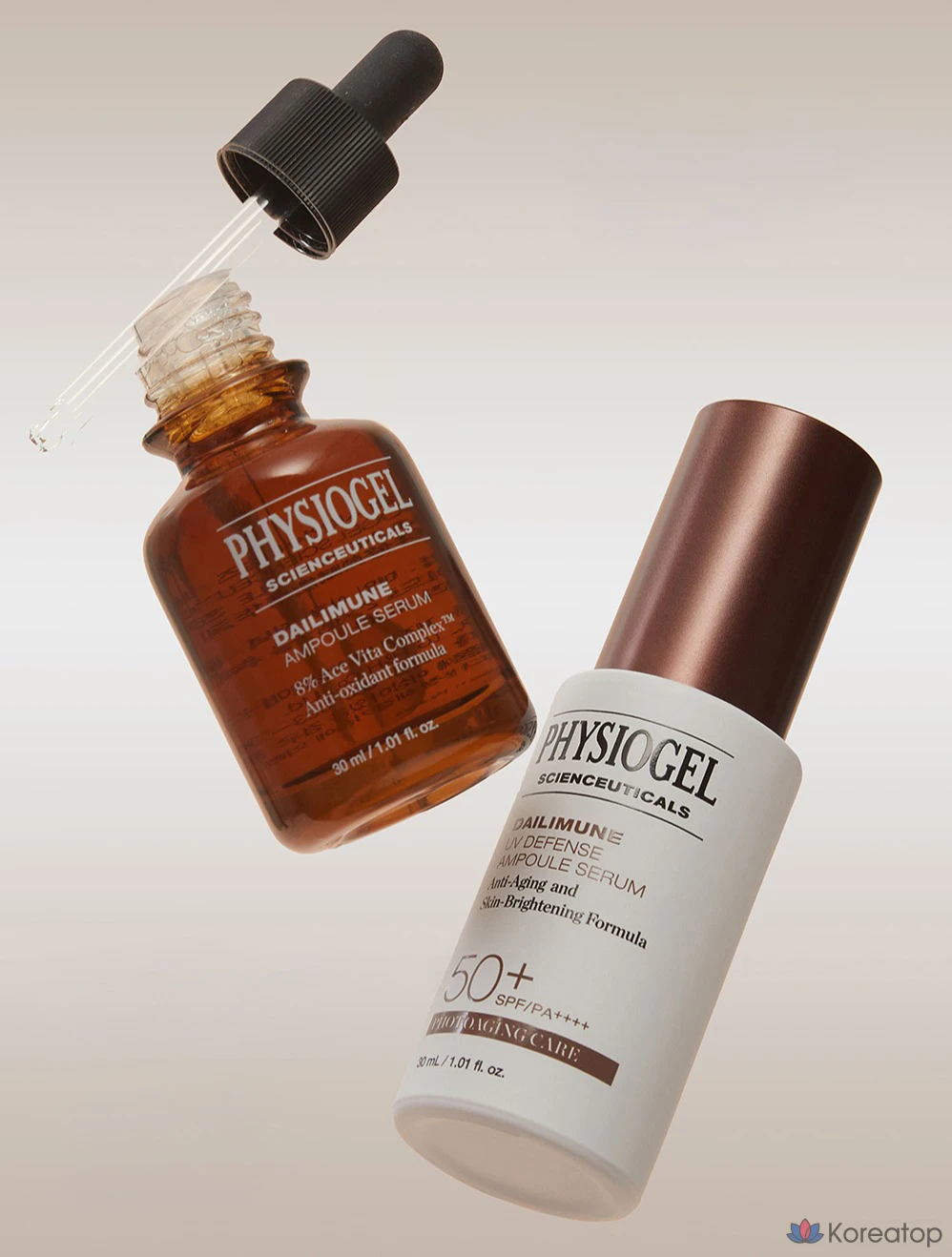 Сыворотка-ампула PHYSIOGEL Scientifics Daily Mune UV Defense SPF50+ PA++++, 30 мл, 1 шт.