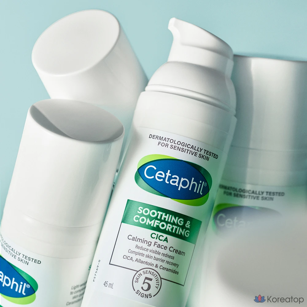 Успокаивающий крем для лица Cetaphil Cica Ceramide, 45 мл, 1 шт.