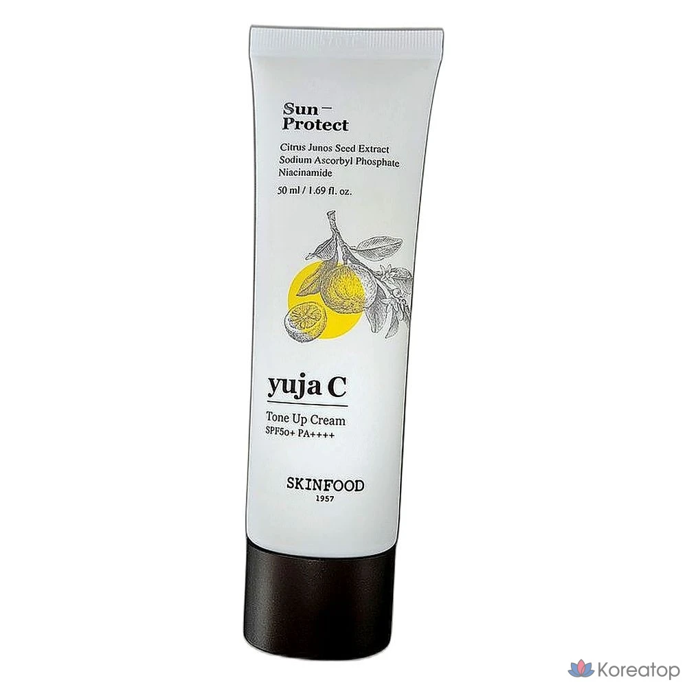 Крем для выравнивания тона кожи с экстрактом семян юдзу, 50 мл, 1 шт.