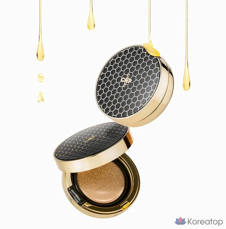 Тональный крем-ампула CNP Cha & Park Propolis Ampoule-in Cushion Foundation 15 г + сменный блок 15 г, № 21, 1 шт., фото 6