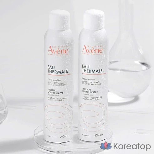 Тоник для ухода за кожей увлажняющий спрей AVENE, 300 мл, 2 порции + 50 мл