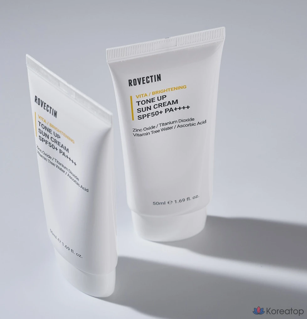 Солнцезащитный крем Rovectin Vita Tone-Up SPF50+ PA++++, 50 мл, 1 шт.