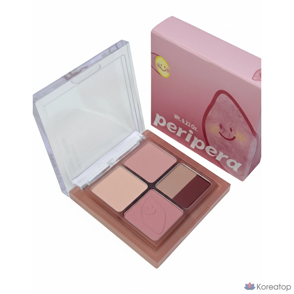 Палетка теней для век Pink Haguma Peripera Ink Pocket Shadow Palette, 09 Direct from the Farm, 1 шт.