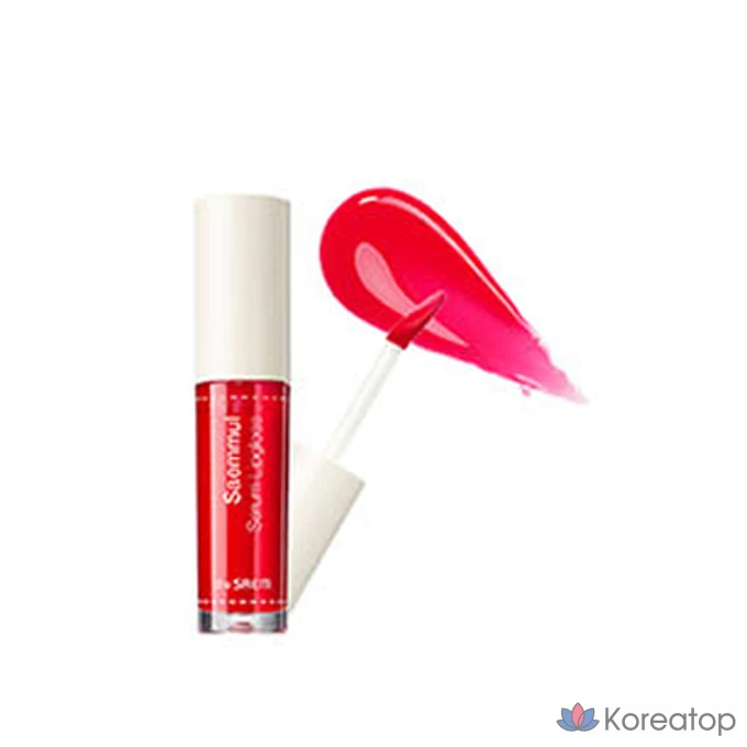 Блеск для губ The Saem Sammul Serum Lip Gloss, WH01, прозрачное покрытие, 1 шт., фото 7