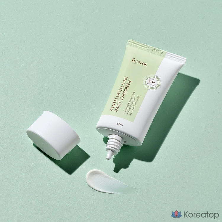 Солнцезащитный крем 9wishes Iunik Centella Calming Daily Sunscreen, 60 мл, 1 шт.
