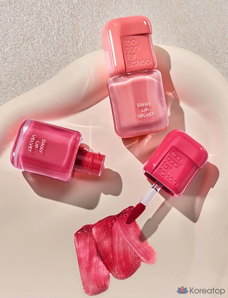 Тинт для губ Too Cool For School Sway Lip Velvet, оттенок 12 Berry Apricot, 1 шт., фото 3
