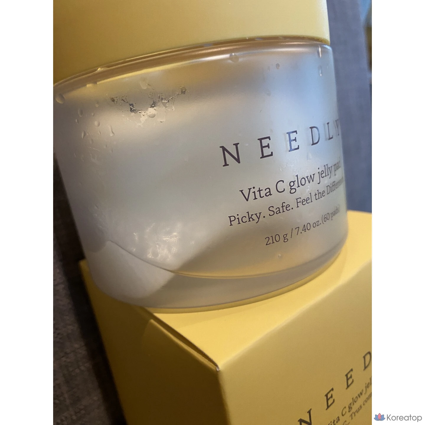 Гелевые подушечки Needly Vita C Glow, 210 г, 60 листов, 1 упаковка.