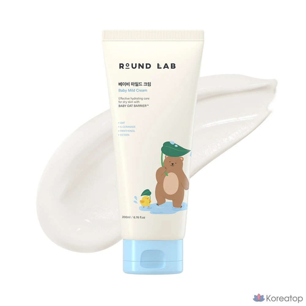 Детский крем Round Lab Baby Mild Cream, 1 шт., 200 мл