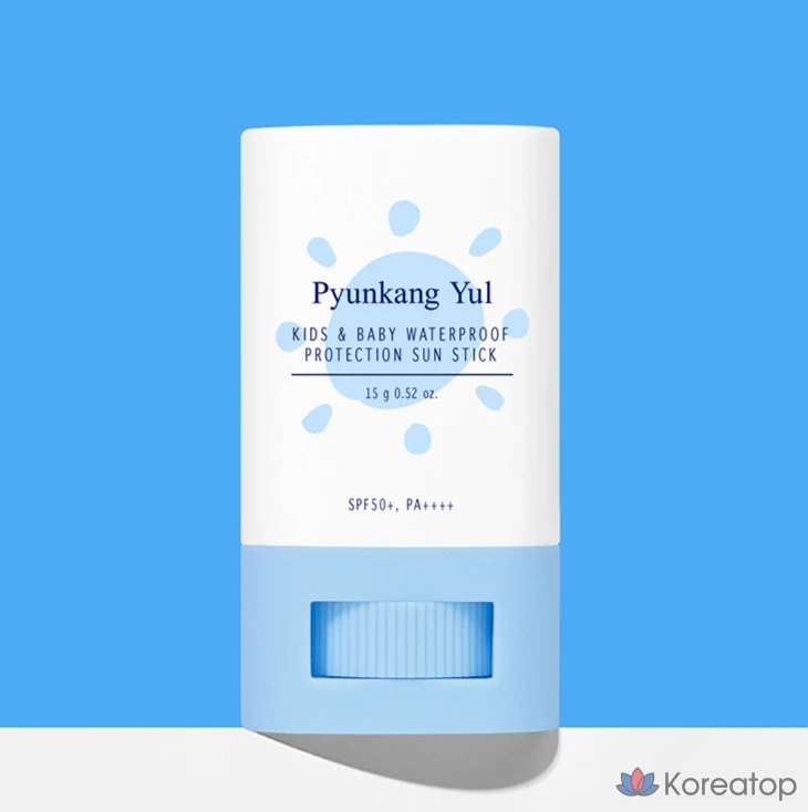 Солнцезащитный стик Pyungang Yul для детей и младенцев, водостойкий, SPF50+ PA++++, 15 г, 1 шт.
