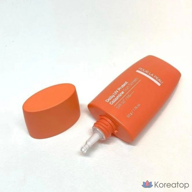 Солнцезащитный крем Pour La Peau Daily UV Protect Calamine Sunscreen, 50 г, 1 шт.