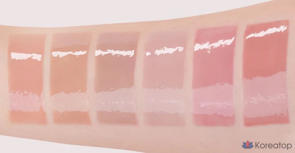 Блеск для губ ROM&ND Glasting Color Gloss, оттенок 22 Cream Mud, 1 шт., фото 3