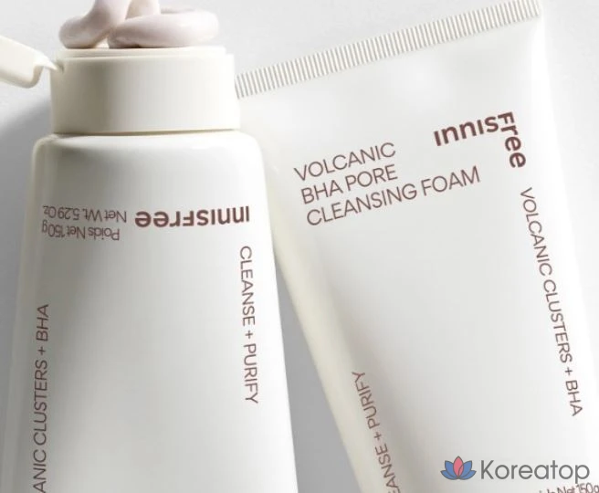 Очищающая пенка Innisfree Volcanic Pore BHA Cleansing Foam, 150 г, 1 шт.
