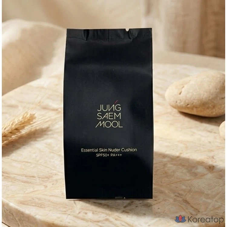 Тонер-кушон Jungsaemmool Essential Skin Nuder Cushion (Refill), оттенок Fair Pink, 14 г, 1 шт.