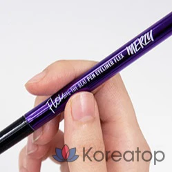 Подводка для глаз MERZY Bite The Beat Pen Eyeliner Flex, 0.6g, 1 шт., цвет Modern Brown