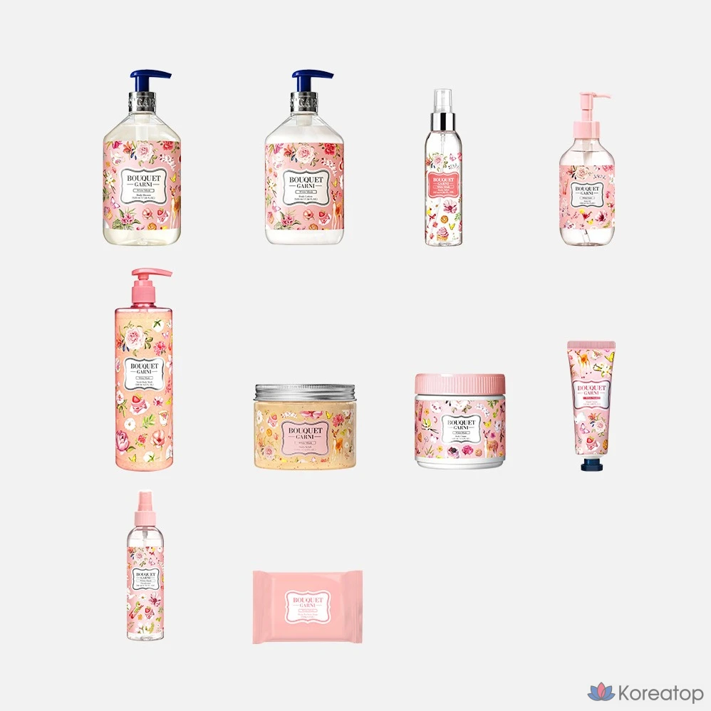 Гель для душа Bouquet Garni Deep Perfume Volume Body Wash White Musk, 1 л, 1 шт.