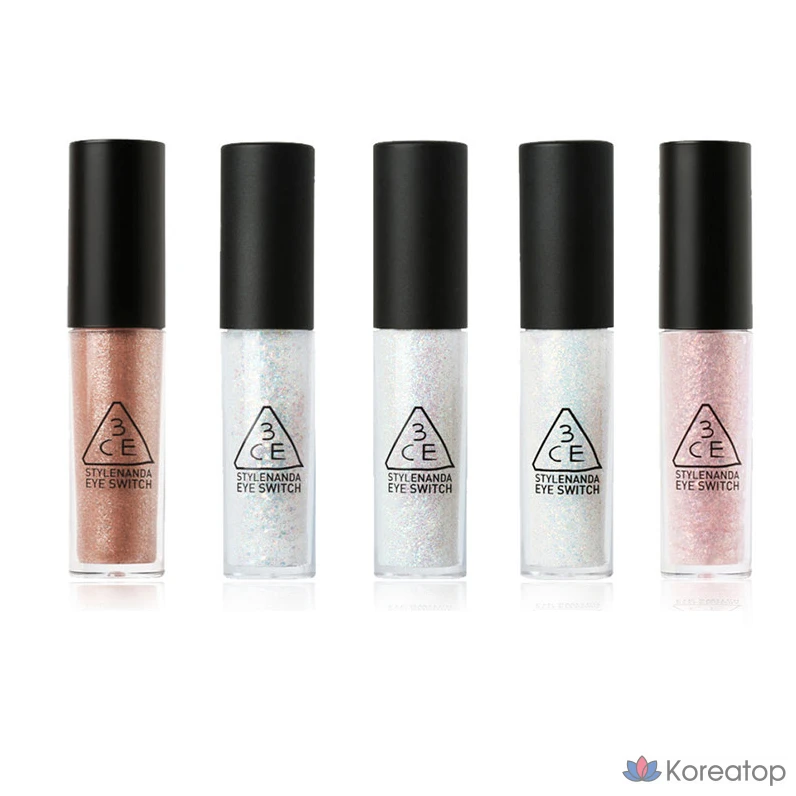 Eye Switch 6 types 3CE makeup Double Note Stuck Throbbing Petal Dalsegno Hidden Angle, 03 Throbbing, 1 piece