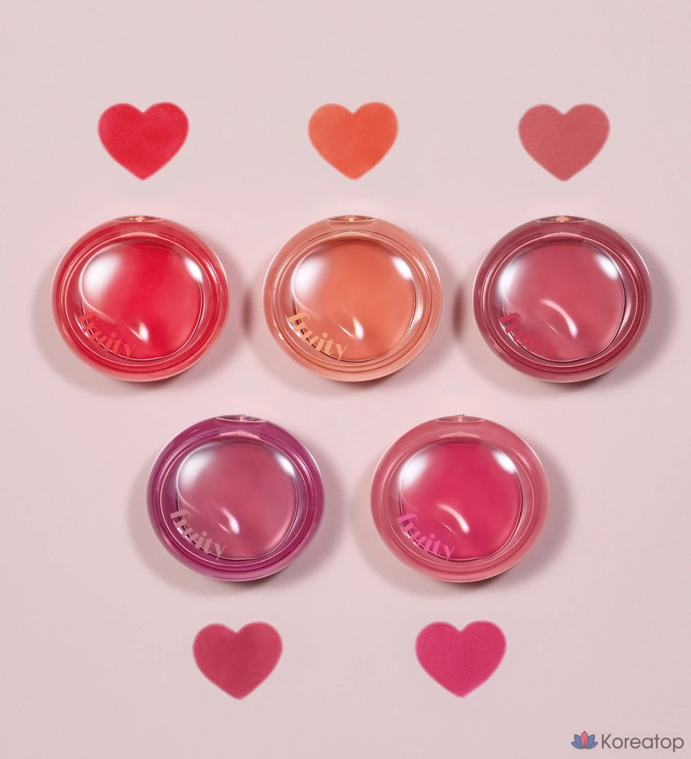 Бальзам для губ и щек Etude House Fruity Blur Balm, 1 шт., оттенок 03 «Теплый персик»., фото 4