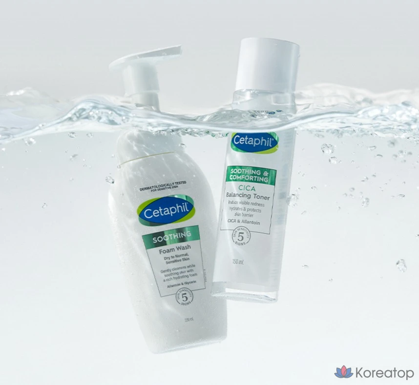 Успокаивающий и смягчающий балансирующий тоник Cetaphil с экстрактом центеллы азиатской, 150 мл, 1 шт.