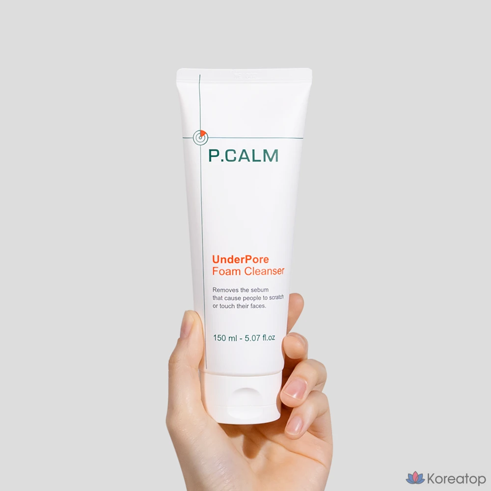 P.CALM Underpore Vateca Очищающая пенка, 150 мл, 1 шт.