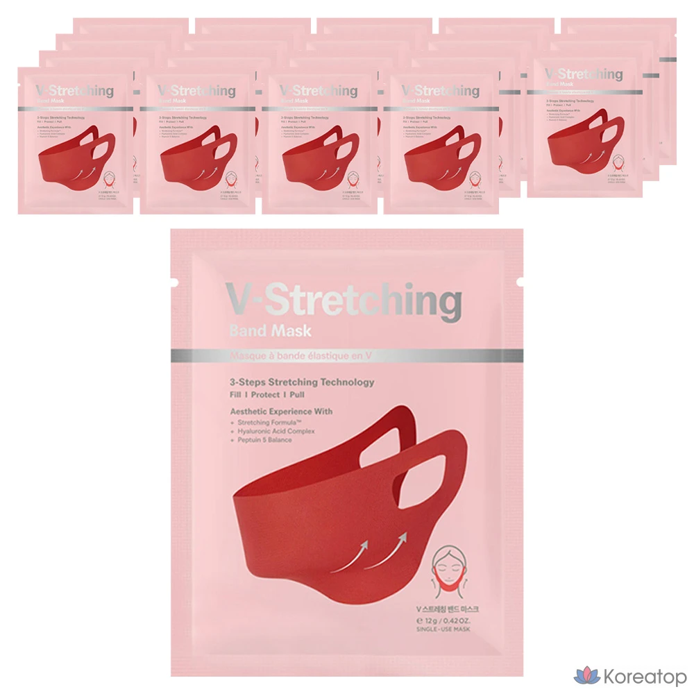 Эластичная маска Velasuu V, 20 штук, 1 штука