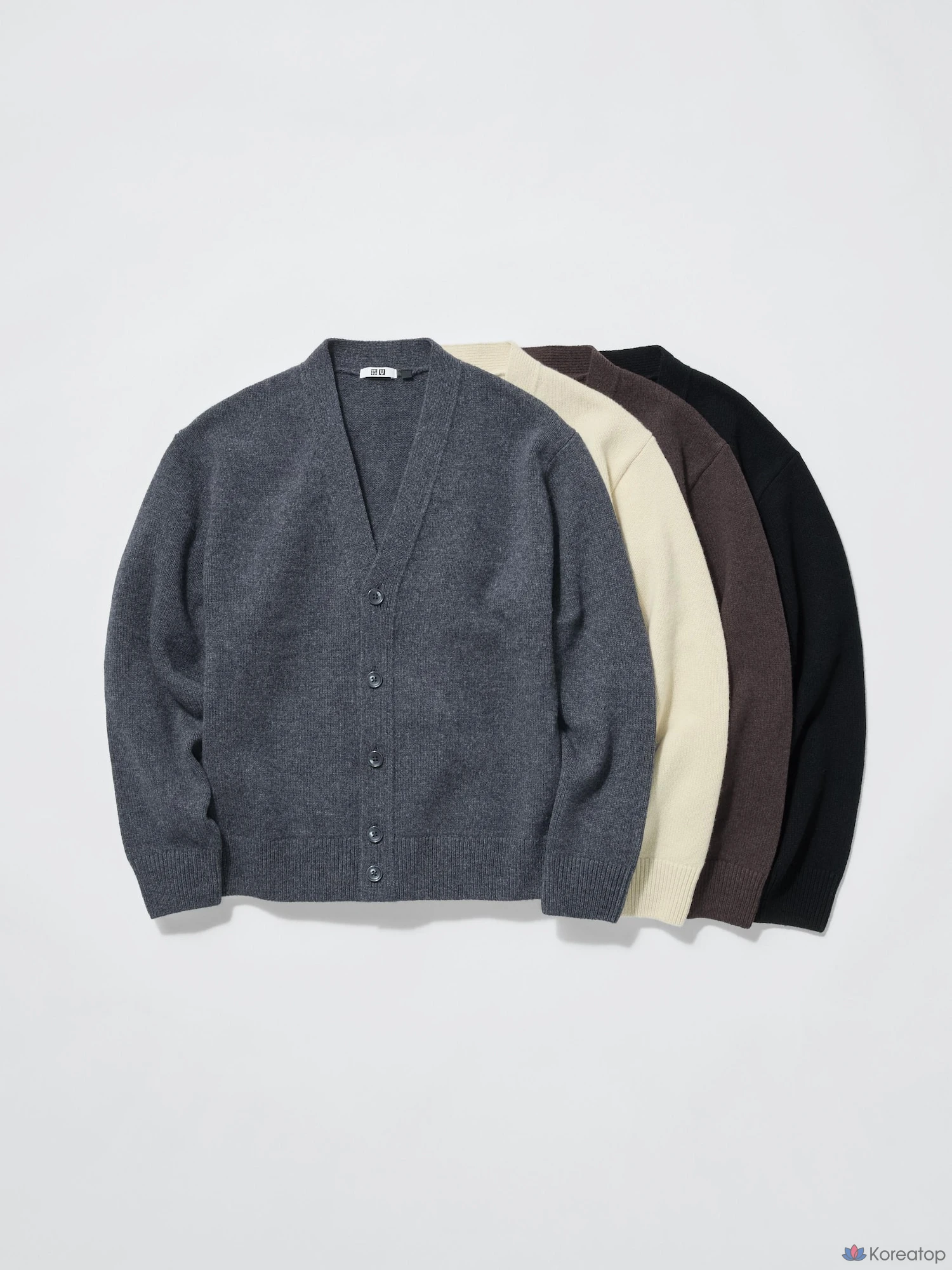 Кардиган Uniqlo Lambswool V-Neck