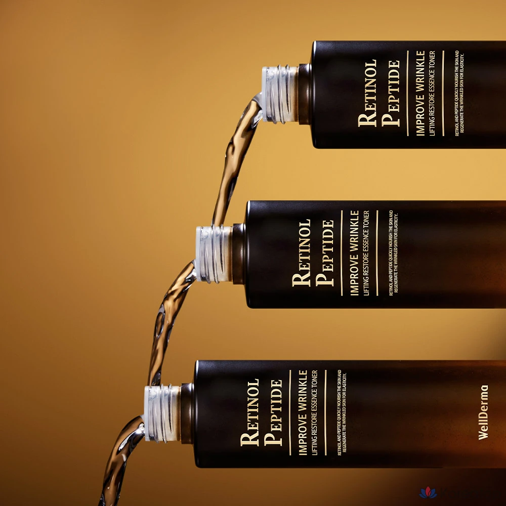 Тоник-лосьон WellDerma Retinol Peptide Lifting Restore Toner, 150 мл, 1 шт.